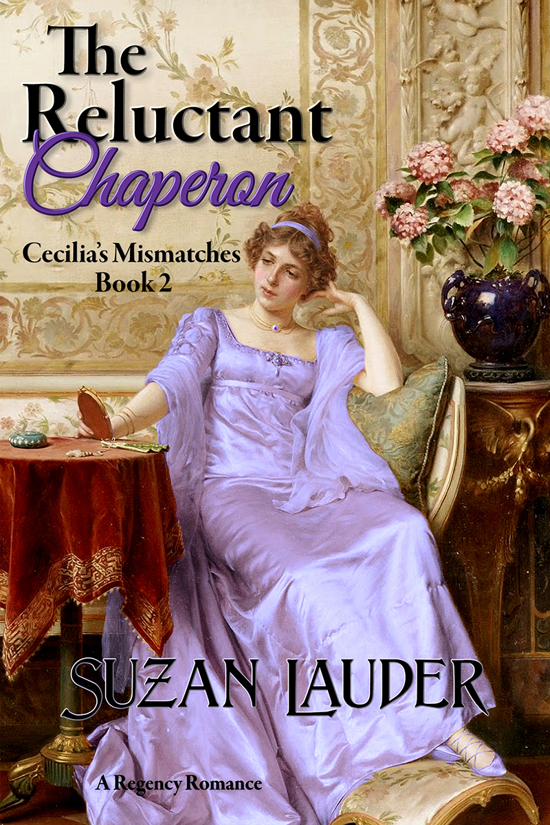 “The Reluctant Chaperon” by Suzan Lauder, character interview, excerpt + giveaway