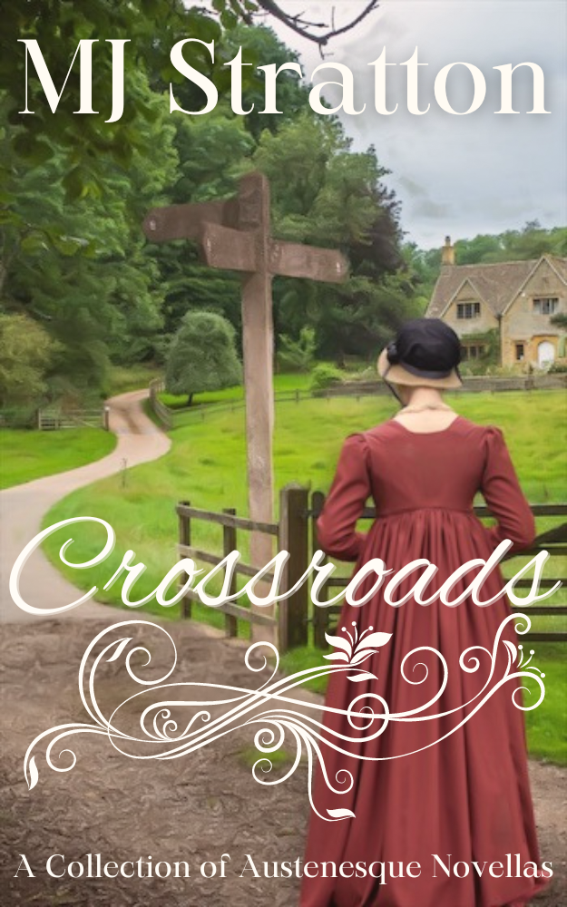 “Crossroads: A Collection of Austenesque Novellas” by MJ Stratton, interview + giveaway